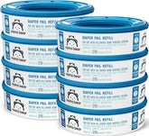 Mama Bear frente del empaque mostrando cantidad total y compatibilidad Diaper Genie