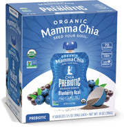 Mamma Chia frente del envase mostrando diseño y beneficio práctico