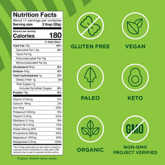 Manitoba Harvest semillas espolvoreadas en ensalada aportando proteína