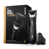 MANSCAPED recortadora frontal mostrando diseño y ergonomía, fácil manejo