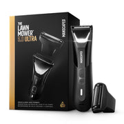 MANSCAPED recortadora frontal mostrando diseño y ergonomía, fácil manejo