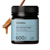 Manukora front jar 250g showing label and premium packaging benefit clarity