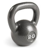 Marcy kettlebell front view showing compact, durable design and stable base