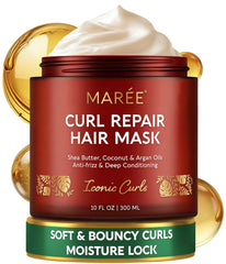 MAREE envase frontal de mascarilla que muestra presentación y claridad