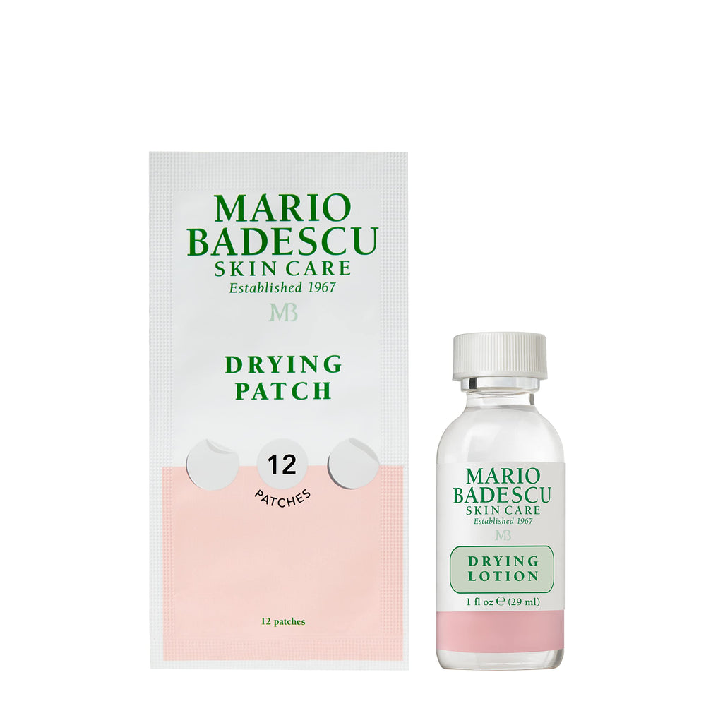 Mario Badescu frontal del kit AM/PM mostrando el estuche y beneficios