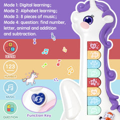 Marstone guitarra unicornio primer plano textura lisa y segura