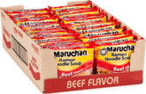 Maruchan paquete frontal mostrando etiqueta y conveniencia