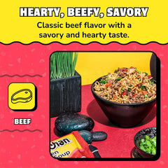 Maruchan primer plano de fideos con textura suave y apetecible