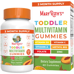 MARYRUTH'S envase frontal con 60 gomitas muestra suministro de 2 meses
