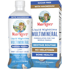 MaryRuth's botella frontal mostrando etiqueta clara y beneficios