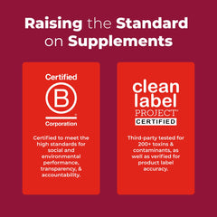 MARYRUTH'S etiqueta de ingredientes visible, información transparente y detallada