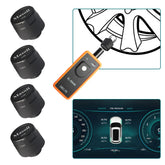 Masoll paquete TPMS frontal mostrando sensores y herramienta, solución DIY segura