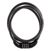 Master Lock candado frontal mostrando cable y cerradura, seguridad práctica
