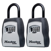 Master Lock front view of 5400EC2 two-pack showing compact security and convenience