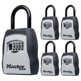 Master Lock front view showing combination dials and secure housing for peace of mind