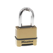 Master Lock vista frontal del cuerpo robusto y resistencia