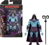 Masters of the Universe Skeletor front packaging showing movie-accurate display benefit