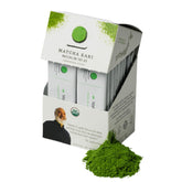 Matcha Kari front packaging showing brand and 24-stick benefit