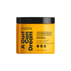 MATRIX envase frontal de A Curl Can Dream mostrando 500 ml y beneficio hidratación