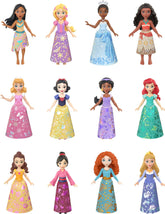 Mattel Disney Princess 12-pack front display showing all dolls for easy gift selection