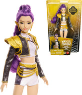 Mattel Rumi front view showing shimmering outfit and stage presence