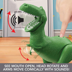 Mattel Rex boca abierta en acción reproduciendo frases divertidas