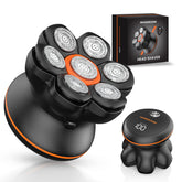 MAXGROOM front view showing sleek shaver and ergonomic grip for control
