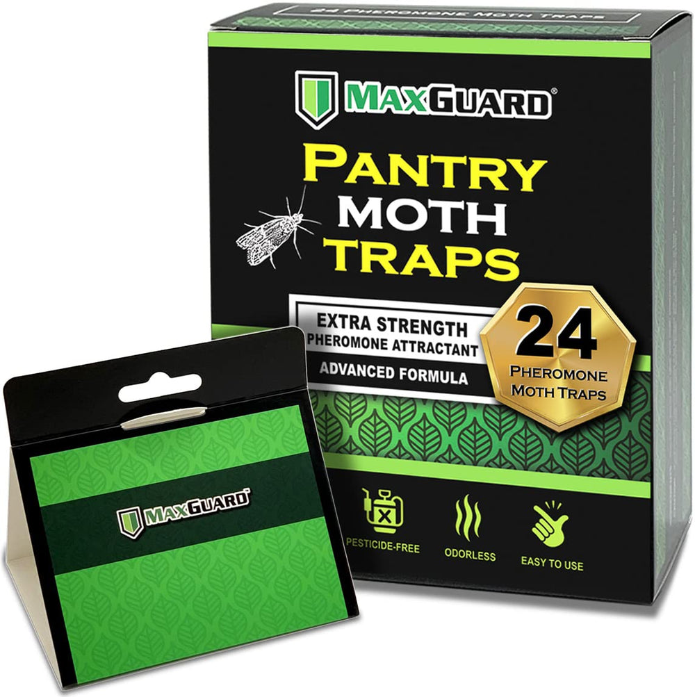 MaxGuard front packaging showing 24-pack and pest protection benefits