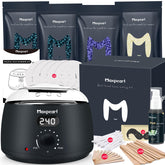 Maxpearl front view of digital waxing kit showing components and benefits