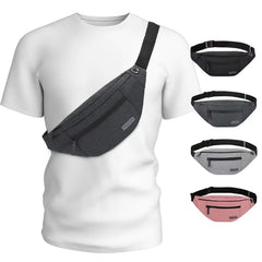 MAXTOP riñonera frontal con varios bolsillos para organización segura