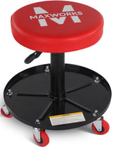 MaxWorks front view showing seat and tidy profile, aids efficient low work