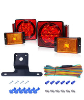 MAXXHAUL luces traseras frontales instaladas mostrando visibilidad mejorada