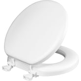 Mayfair front view white seat showing clean styling and comfort