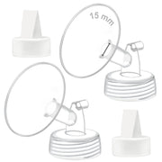 Maymom flange 15mm paquete frontal, reemplazo compatible y fácil montaje