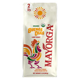 Mayorga Buenos Días front packaging showing product and certifications benefits freshness