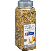 McCormick Culinary frente del envase 21 oz con mezcla todo bagel, facilita uso profesional