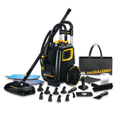 McCulloch MC1385 vista frontal con depósito grande y control de vapor, potencia doméstica