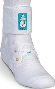 Med Spec ASO front view showing secure lace-up fit and low-profile support