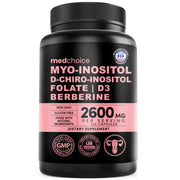 MEDCHOICE frontal del envase mostrando la fórmula 14 en 1 y beneficios