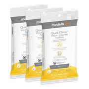 Medela paquete frontal Quick Clean mostrando diseño y accesibilidad