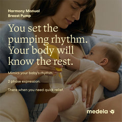 Medela Harmony botella 150 ml lista para almacenar leche sin derrames
