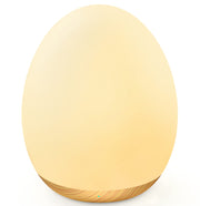 MediAcous front view of egg night light with soft glow and child-safe design