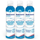 MediCleanse frente del envase mostrando diseño claro y volumen