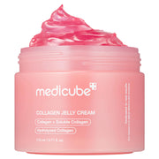 medicube frasco frontal de Jelly Cream mostrando diseño y facilidad de uso