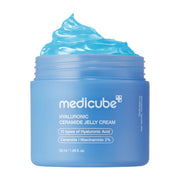 medicube envase frontal mostrando diseño y sello de hidratación