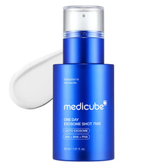 medicube frasco frontal mostrando diseño y concentración 7,500 PPM