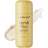 medicube envase frontal mostrando diseño y sellos, apariencia profesional y confianza