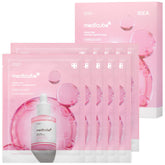 medicube frente del embalaje mostrando la mascarilla y beneficios