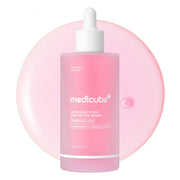 medicube front packaging showing bottle and benefits for visible hydration