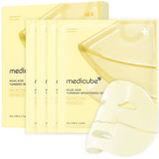 medicube mascarilla frontal del paquete mostrando diseño y beneficio de hidratación